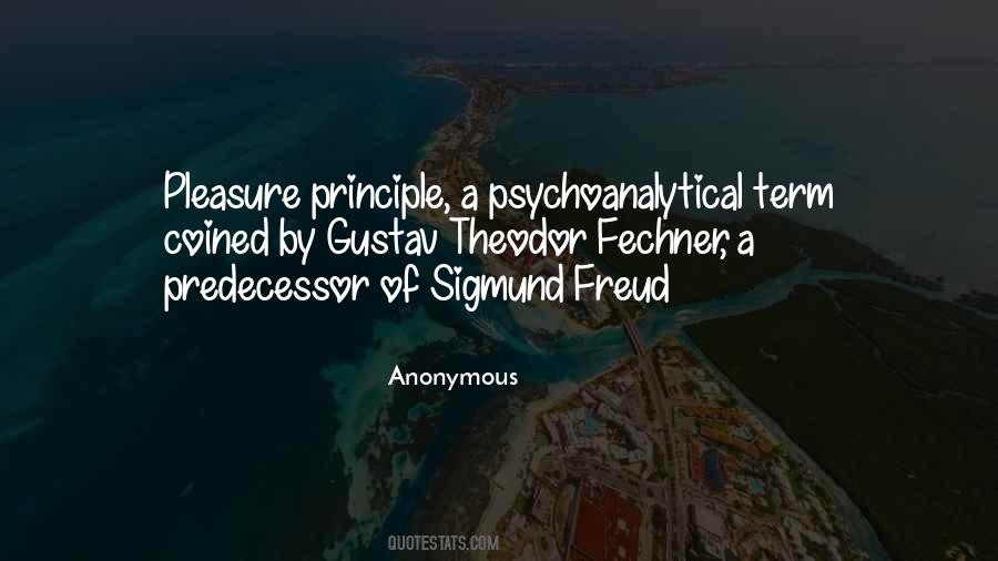 Psychoanalytical Quotes #1253988
