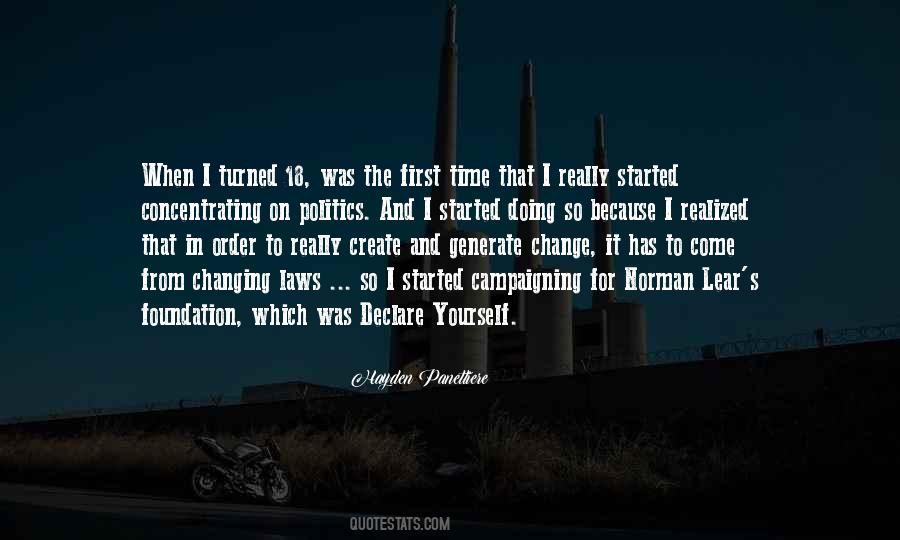 Quotes About Yourself Changing #1142545