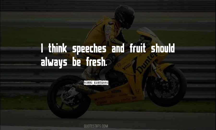 Quotes About Speeches #1274880