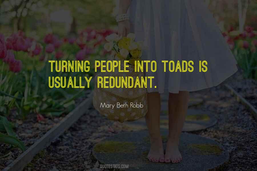 Quotes About Toads #1435653