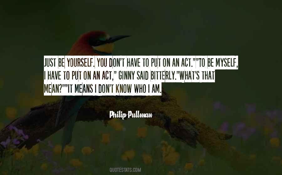 Pullman's Quotes #248699