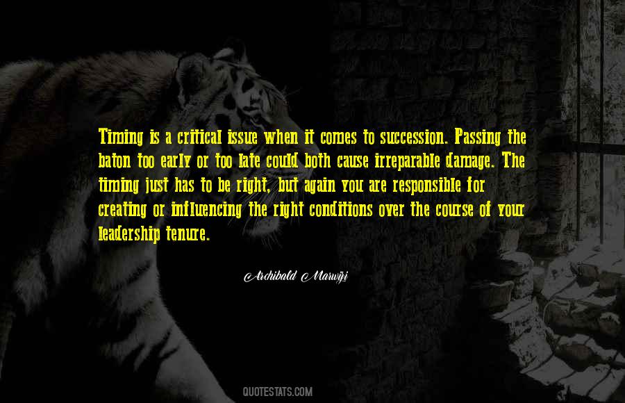 Quotes About Passing The Baton #177086