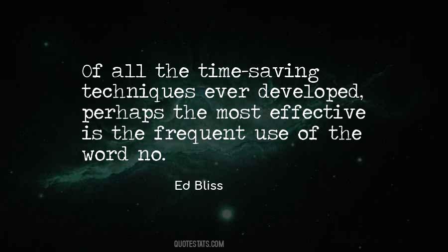 Quotes About Effective Use Of Time #1029257