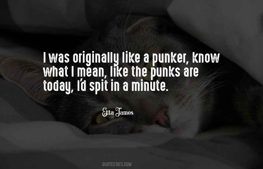 Punker Quotes #239255