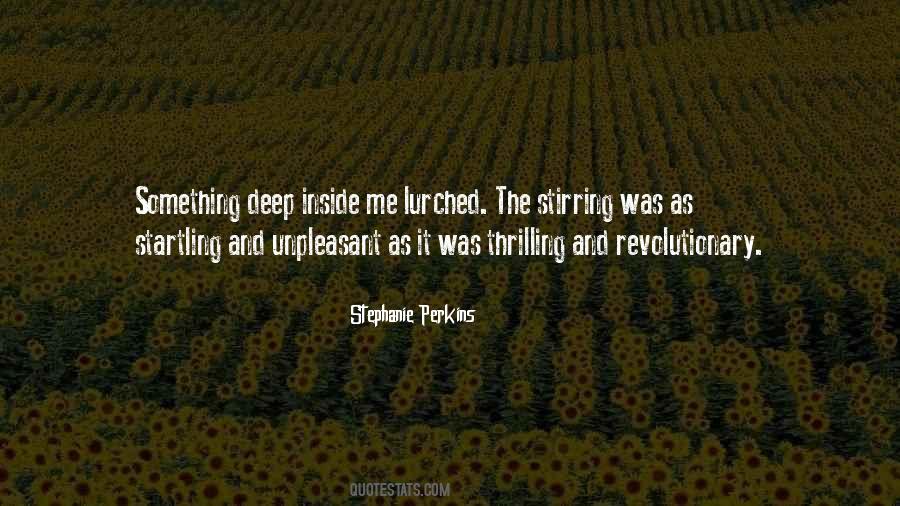 Quotes About Something Deep #1069850