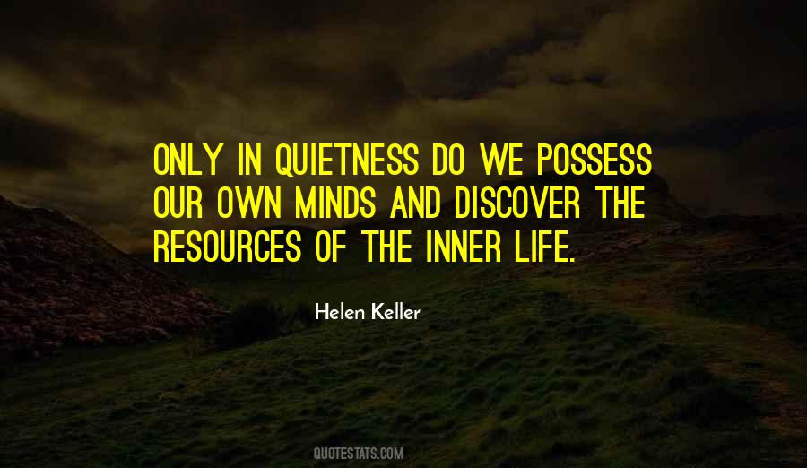 Quotes About Quietness Of Mind #426508