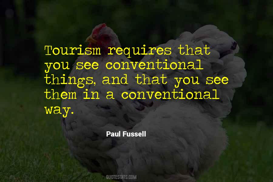 Quotes About Tourism #969255