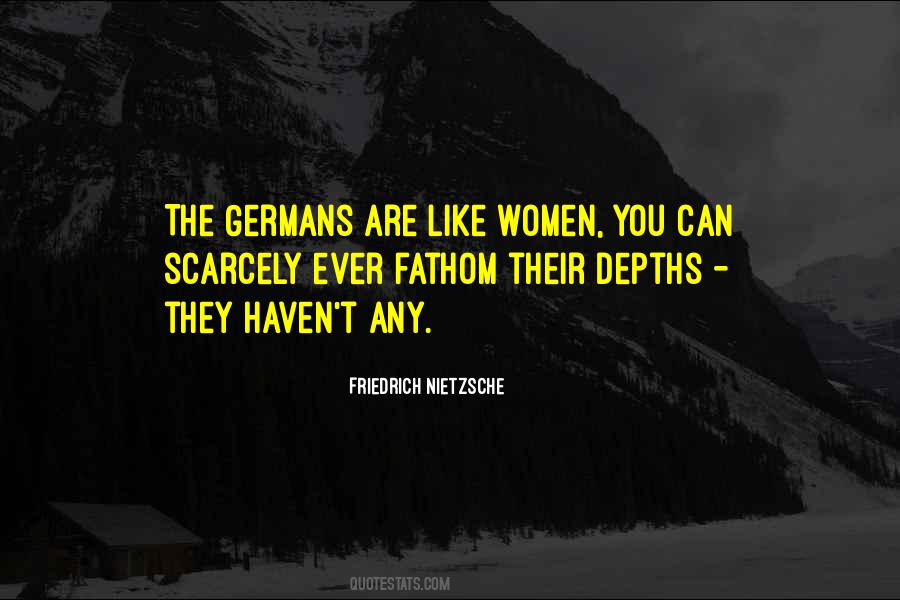 Quotes About Fathom #1145677