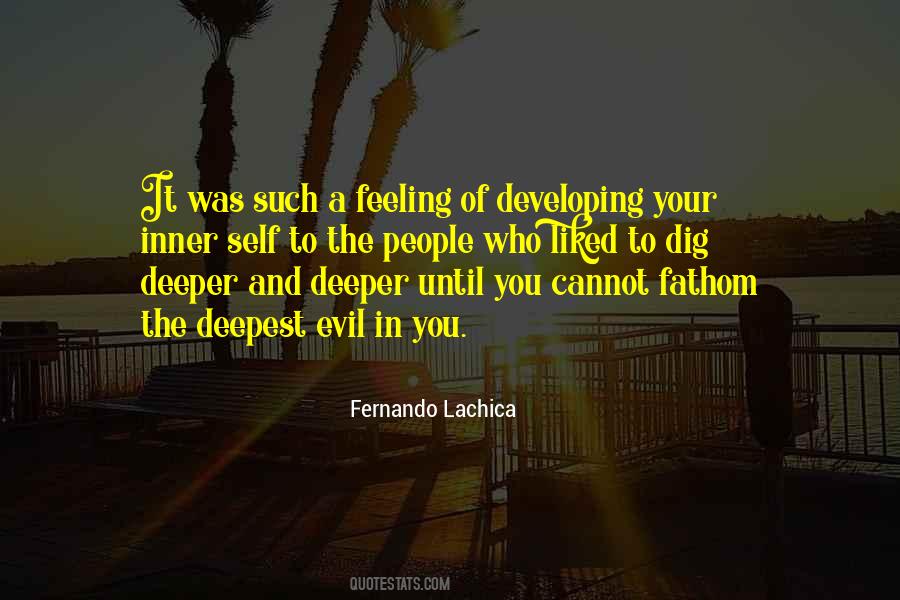 Quotes About Fathom #1355839