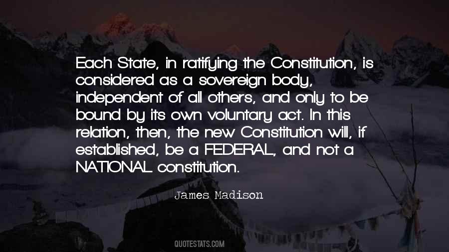 Quotes About Federalism #1594537