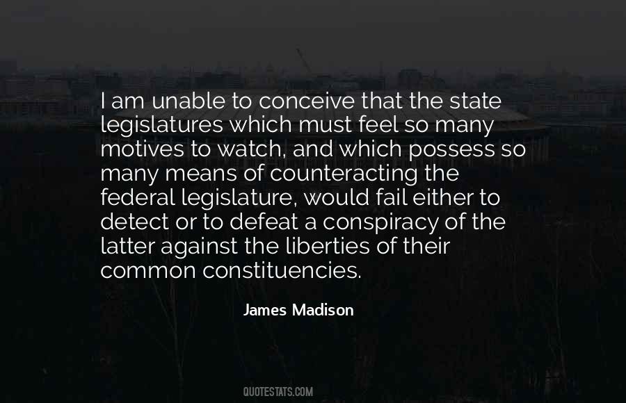 Quotes About Federalism #436045