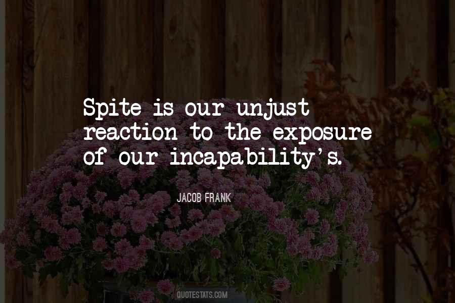 Quotes About Incapability #175266