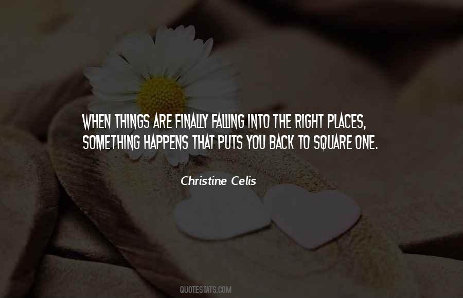 Quotes About Falling Back #111437