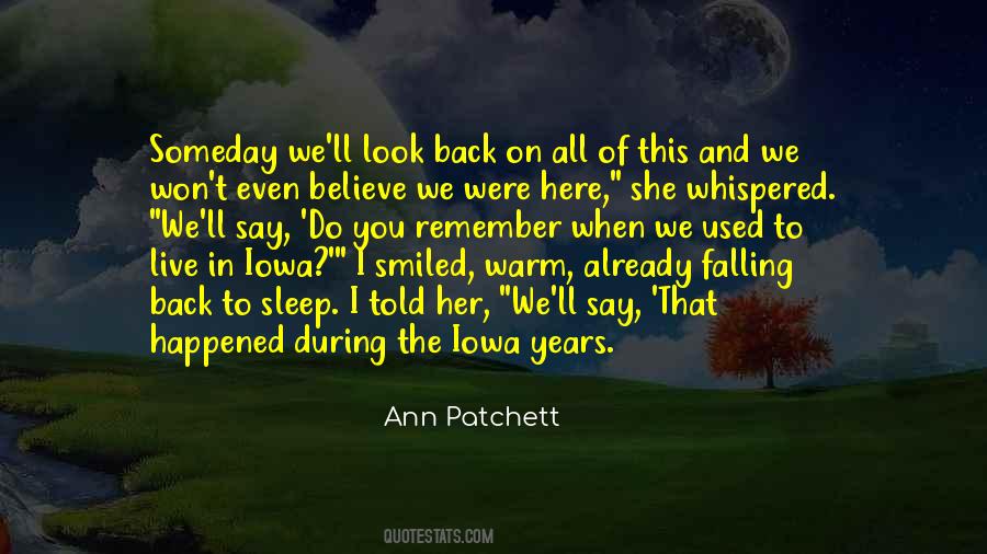 Quotes About Falling Back #1712136