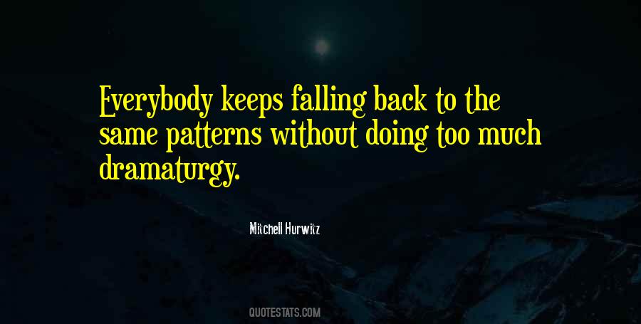 Quotes About Falling Back #655858