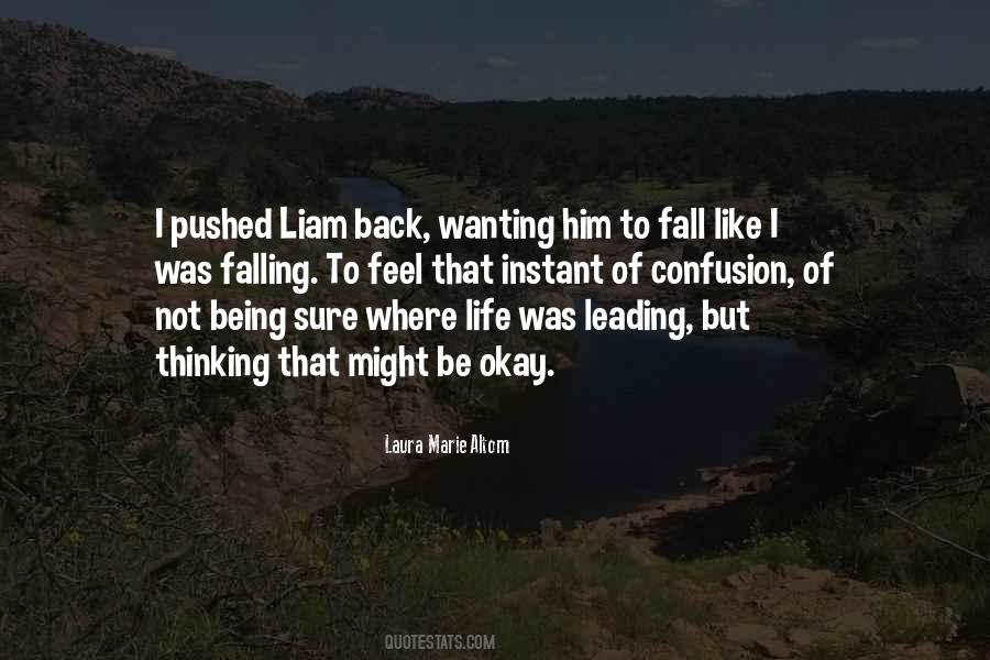 Quotes About Falling Back #94285