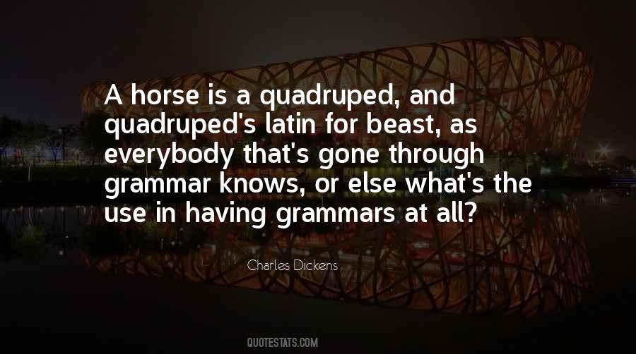 Quadruped Quotes #432728