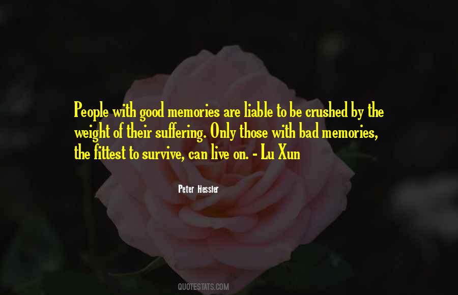 Quotes About Bad Memories #133533