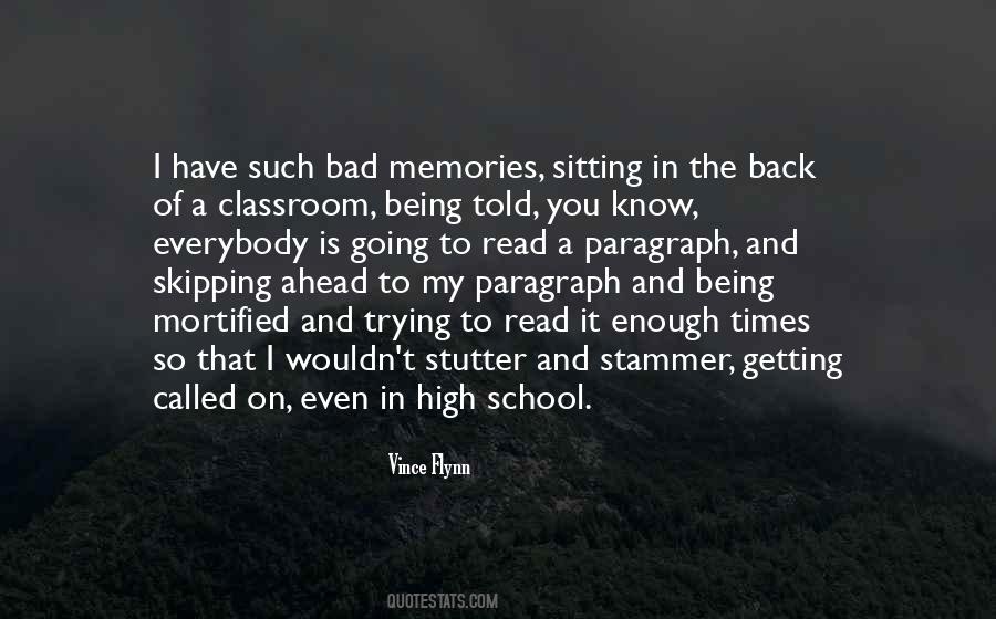 Quotes About Bad Memories #600610