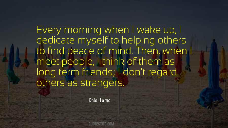 Quotes About Helping Strangers #638612