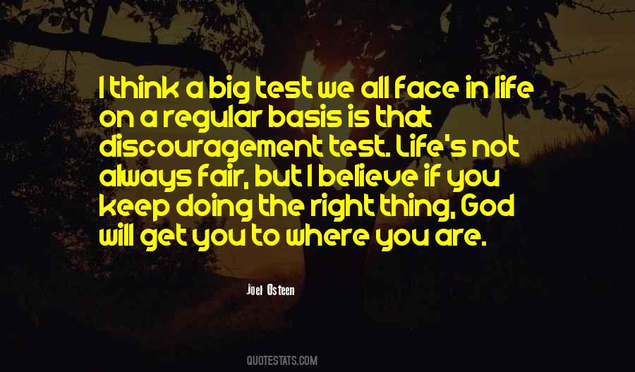 Quotes About A Big Test #1393813