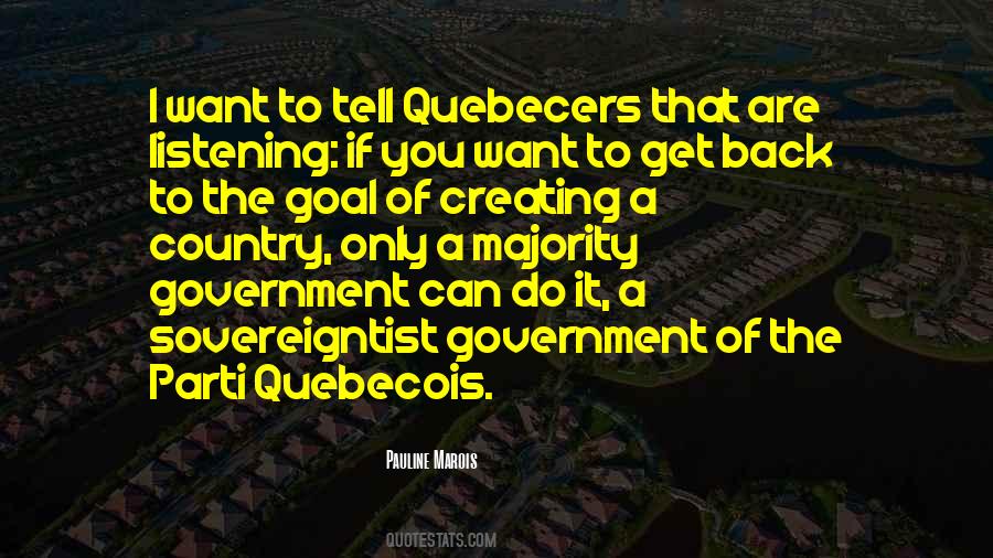 Quebecers Quotes #1077310