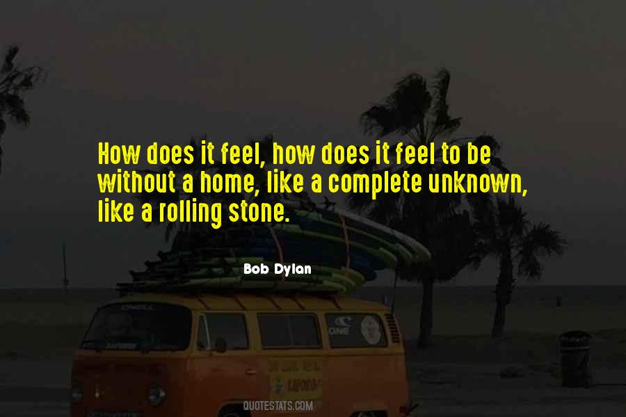 Quotes About A Rolling Stone #843053
