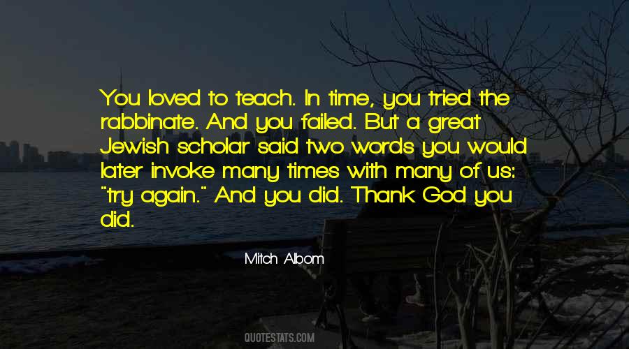 Rabbinate Quotes #266178