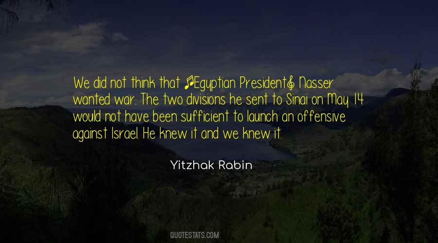 Rabin Quotes #751776