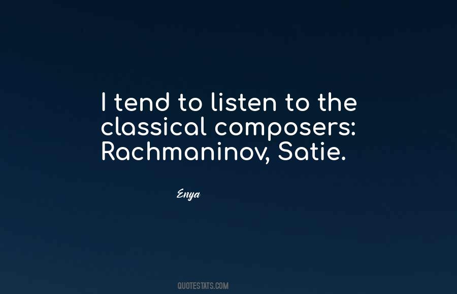 Rachmaninov's Quotes #1874449