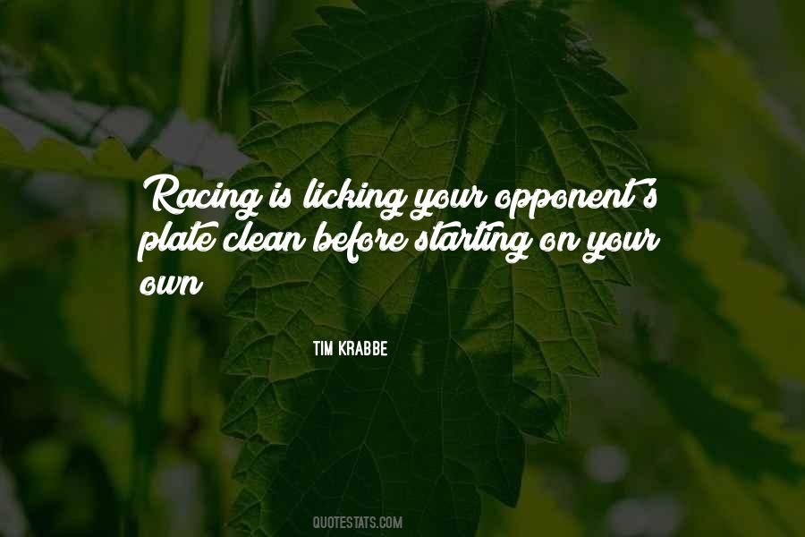 Racing's Quotes #15834