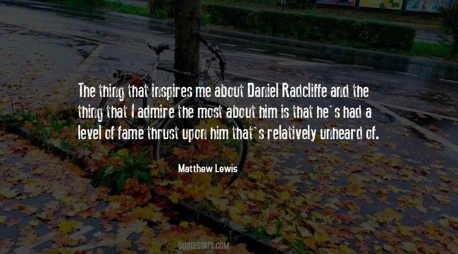 Radcliffe's Quotes #548392