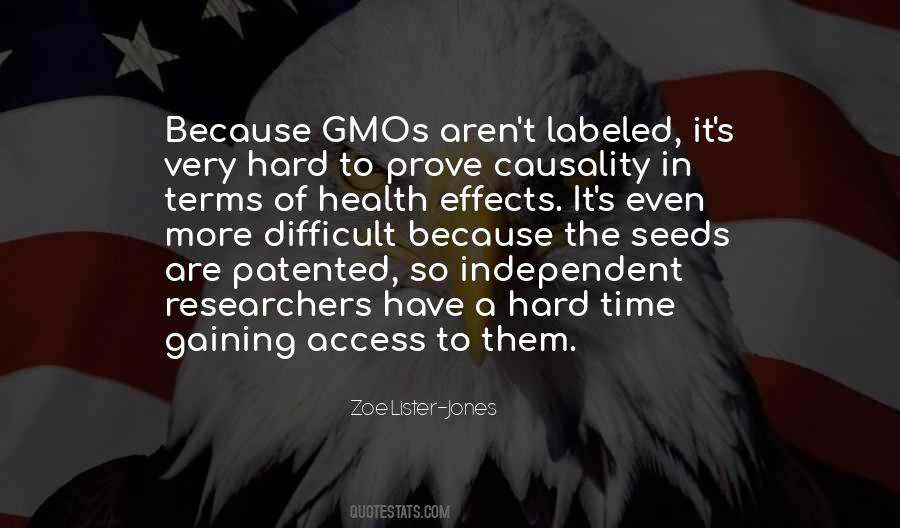 Quotes About Gmos #1612317