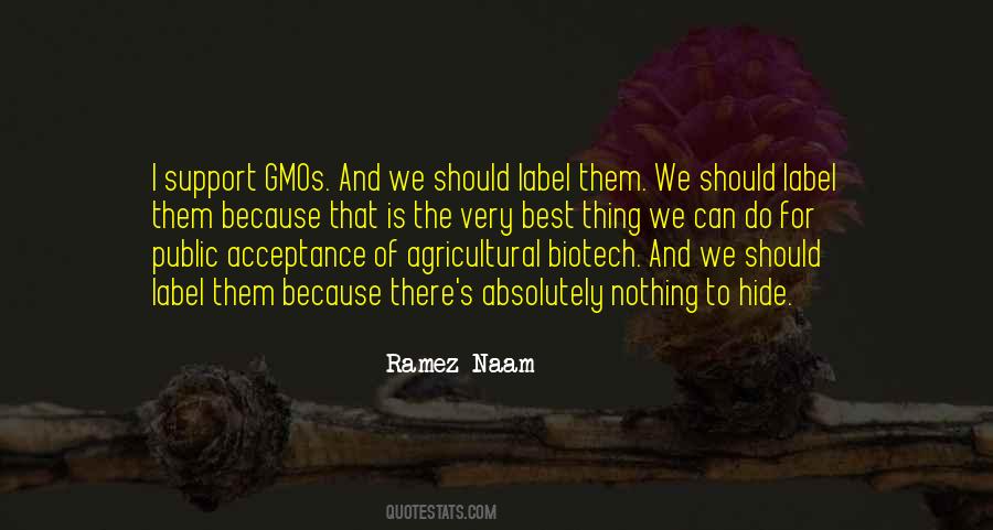 Quotes About Gmos #168416