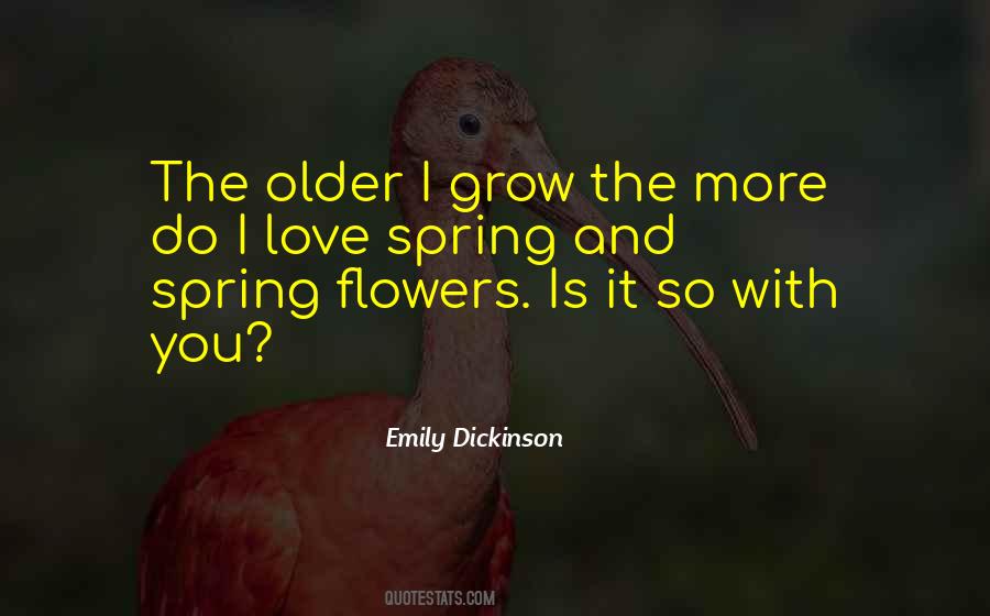 Quotes About Love Spring #1403964