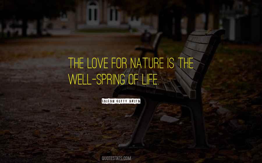 Quotes About Love Spring #341544