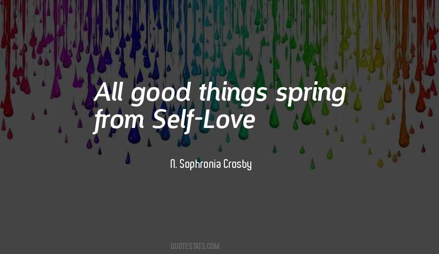 Quotes About Love Spring #544365