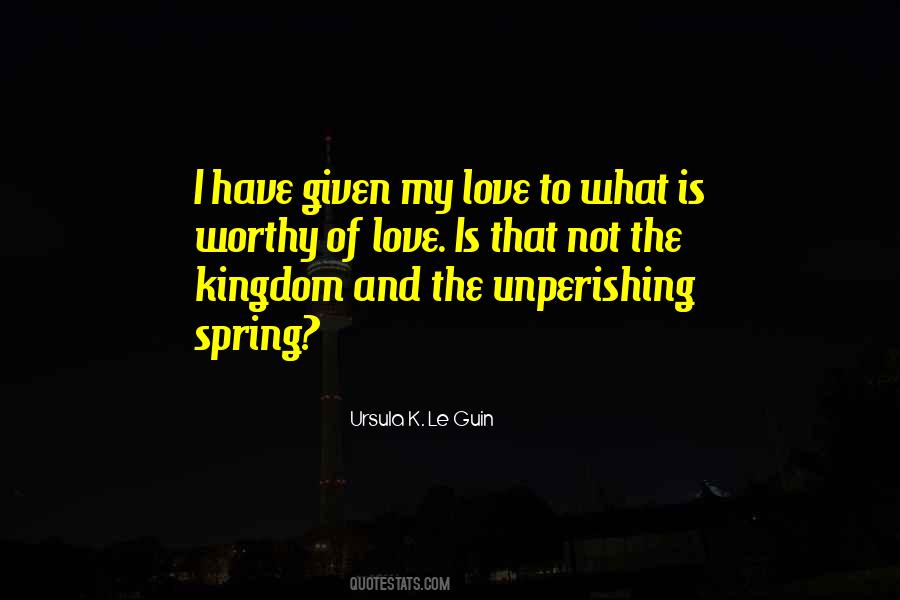 Quotes About Love Spring #698262