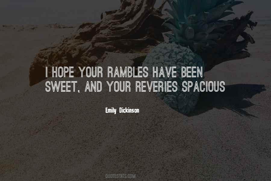Rambles Quotes #393540