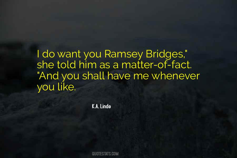 Ramsey's Quotes #314599
