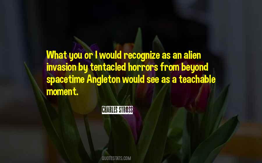 Quotes About Alien Invasion #1415070