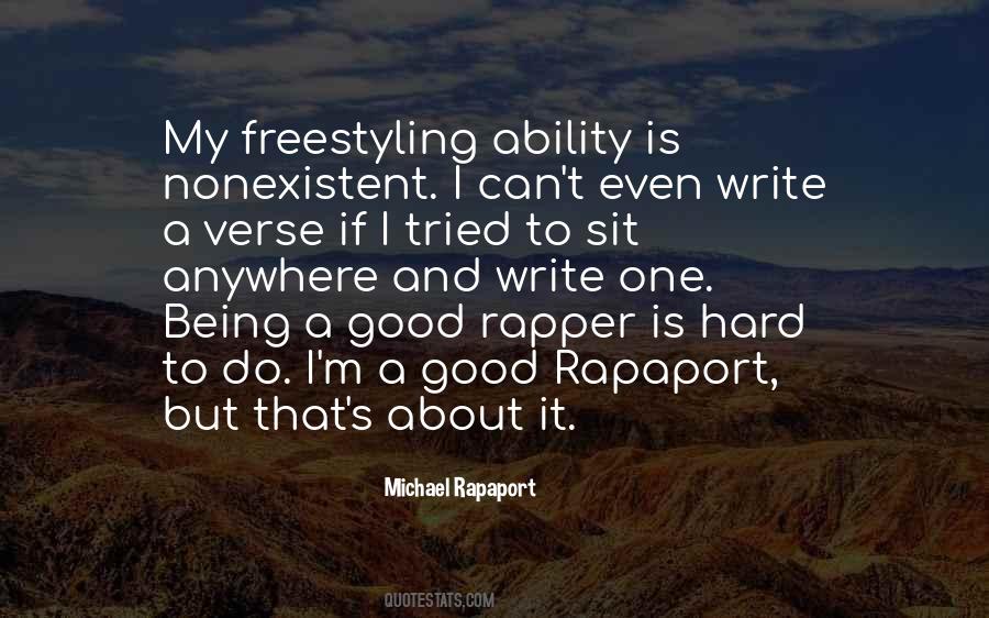 Rapaport Quotes #1008582