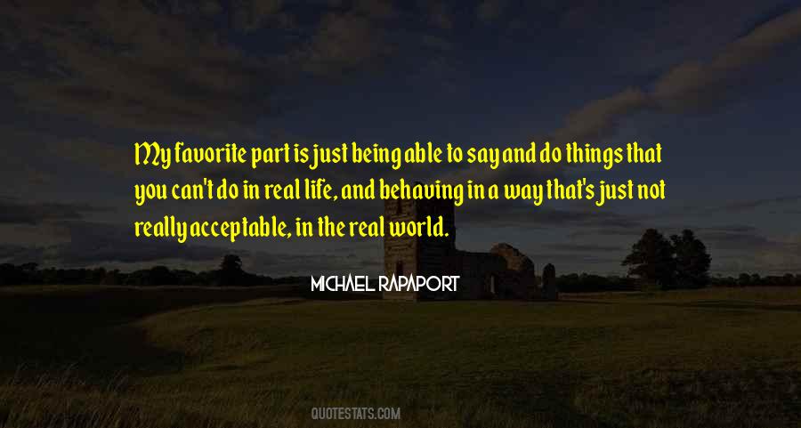 Rapaport Quotes #471077