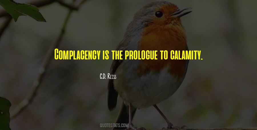 Quotes About Calamity #1313490