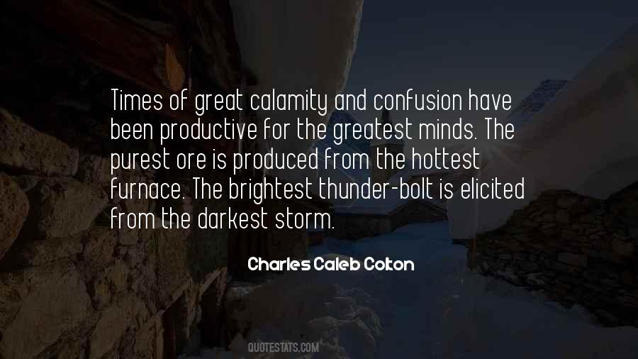 Quotes About Calamity #1364201