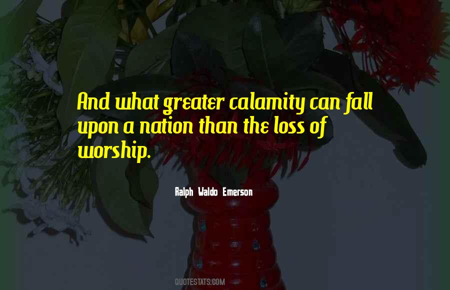 Quotes About Calamity #1792178