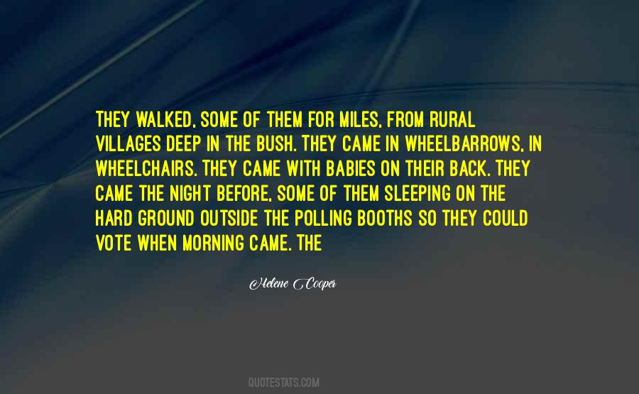 Quotes About Sleeping Outside #1456888