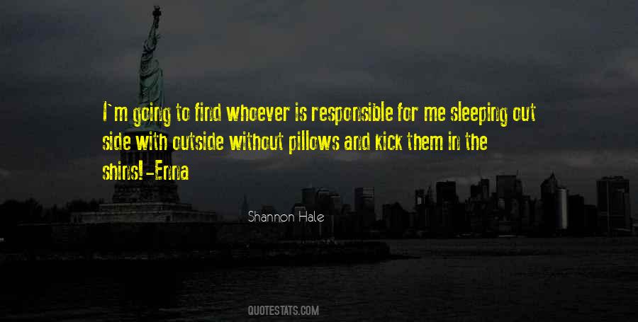 Quotes About Sleeping Outside #87864