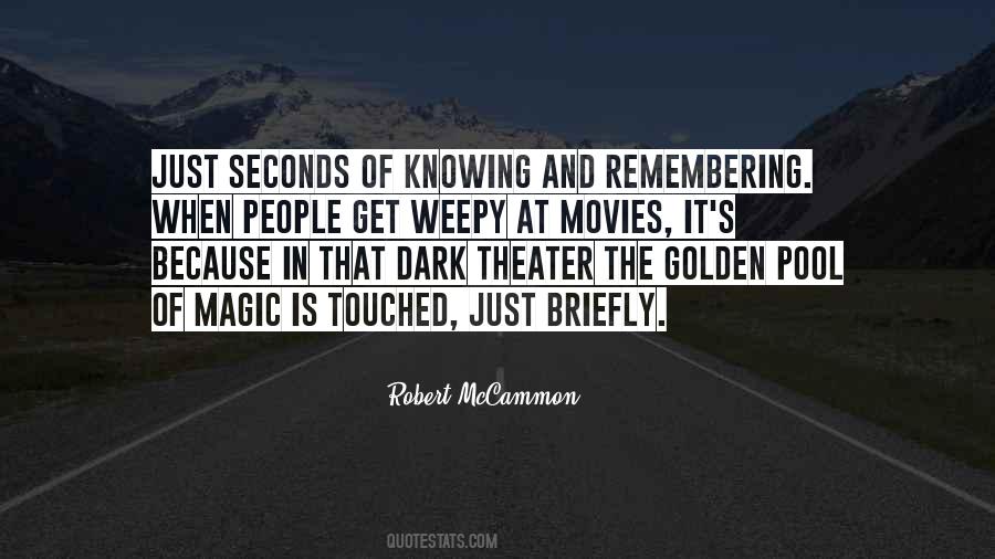 Quotes About Seconds #1693477