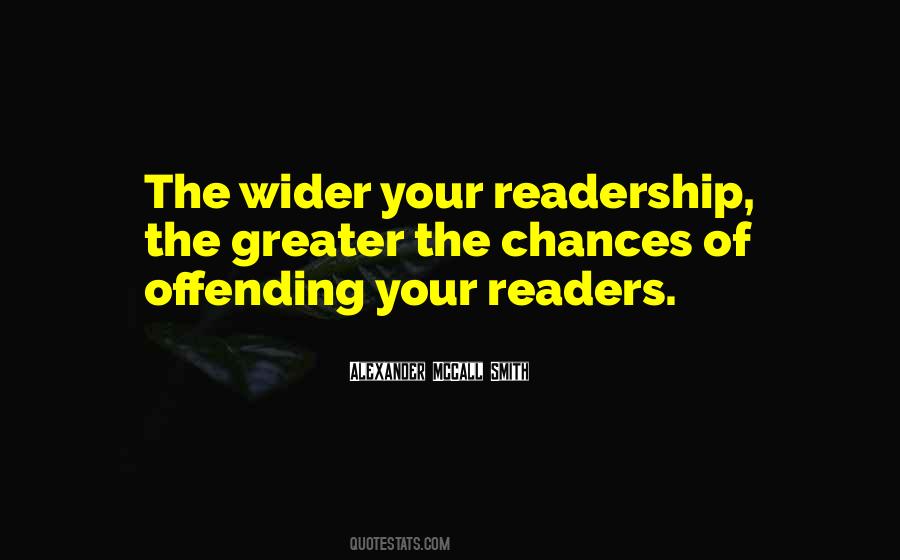 Readership's Quotes #295234